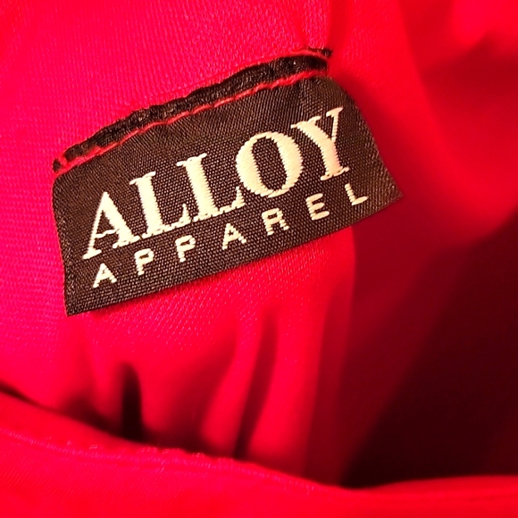 Alloy Apparel Red Evening Gown Size XXXL - Picture 6 of 6